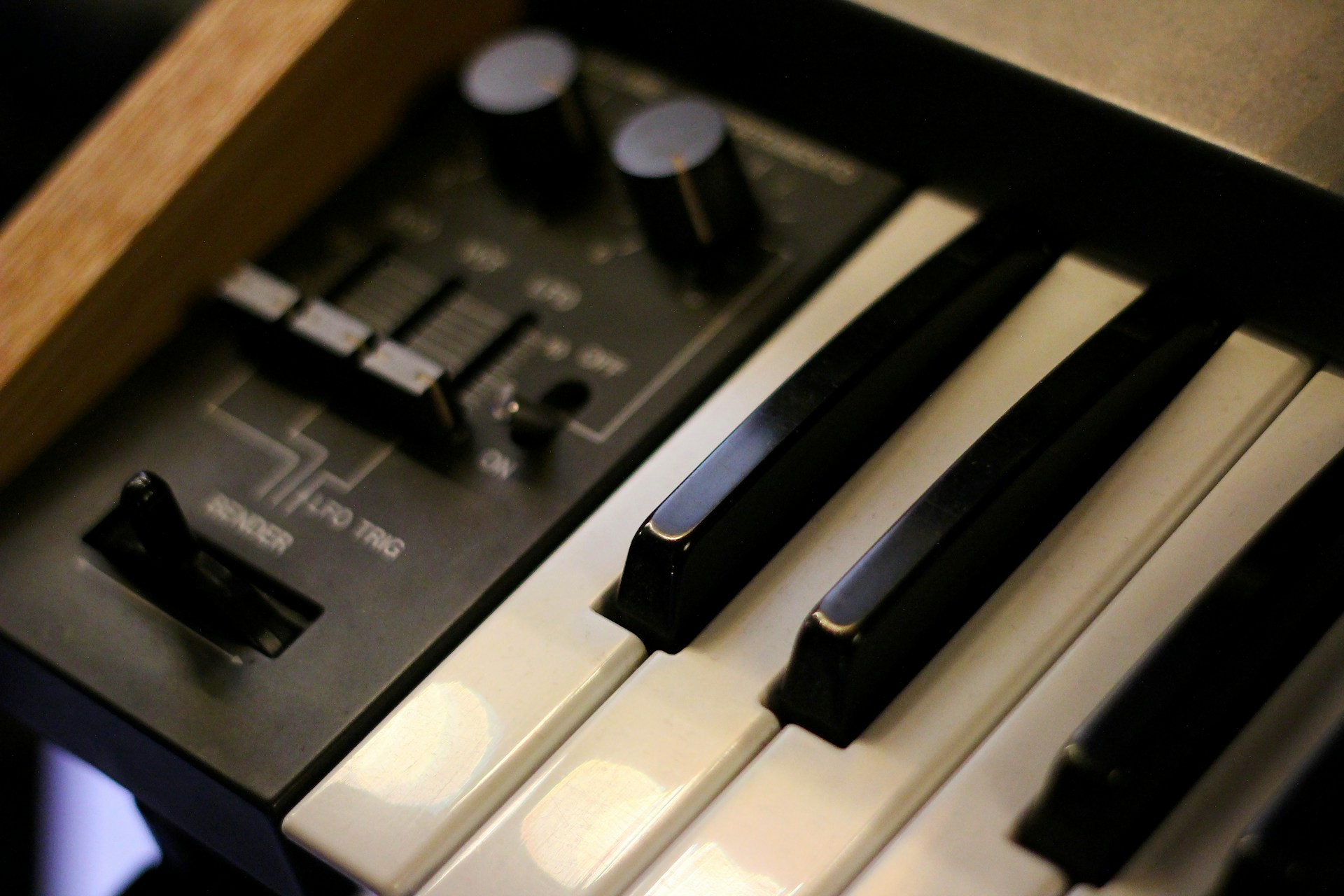 Vintage synthesizer